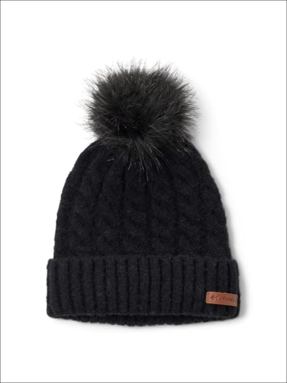 Columbia Unisex Adult Winter Blur II Beanie Fleece Lined Knit Pom